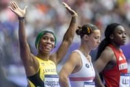 Fraser-Pryce at the Paris Olympics (Image Source: Getty)